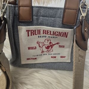 True Religion Denim Crossbody Bag